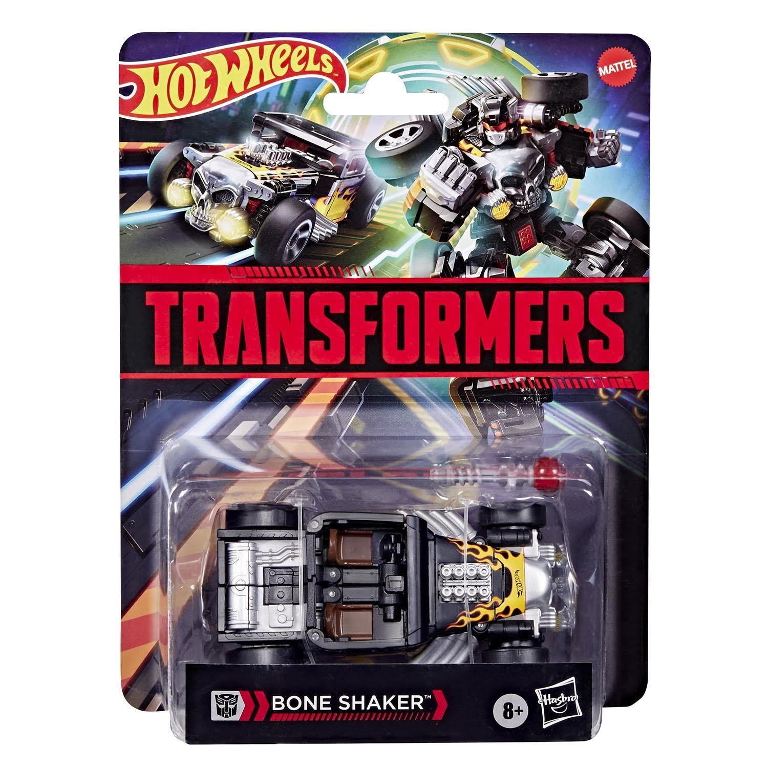 Transformers Collab Hot Wheels Bone Shaker Figur G11815X0