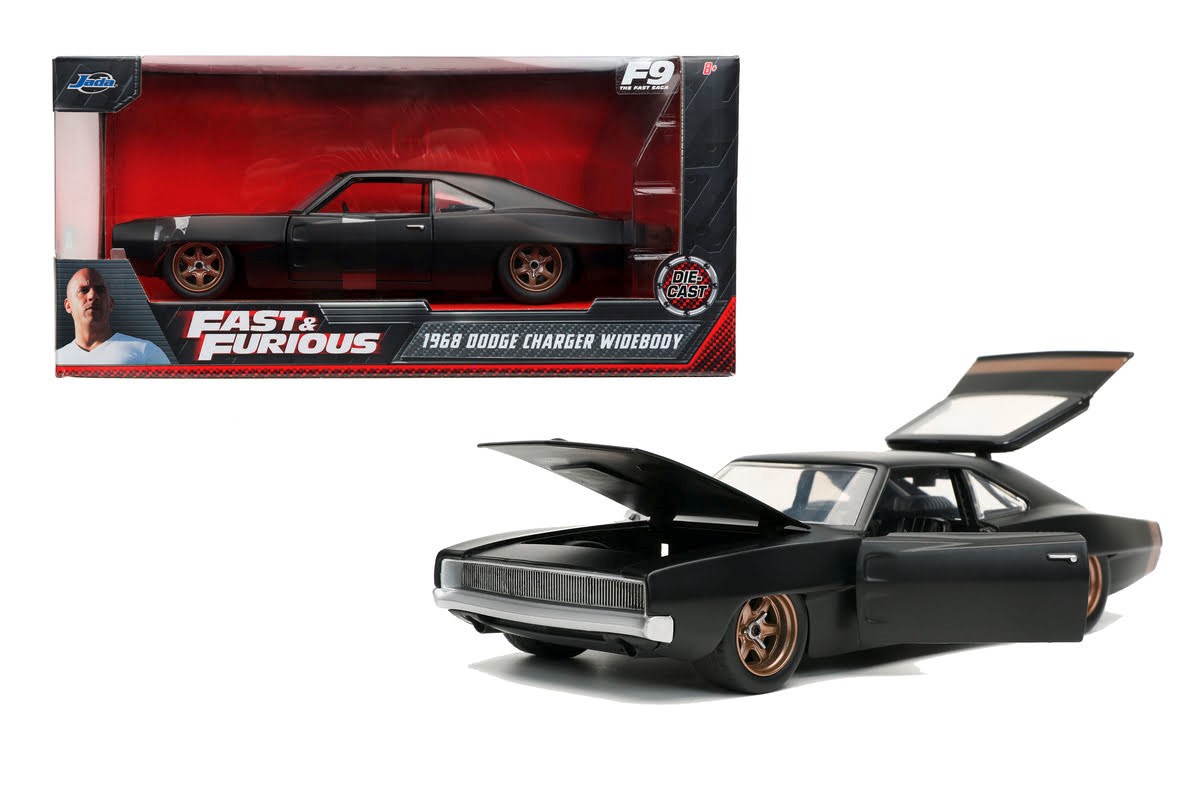 Jada Toys Fast & Furious 1968 Dodge Charger 1:24 21cm Legetøjsbil 9332614314R00