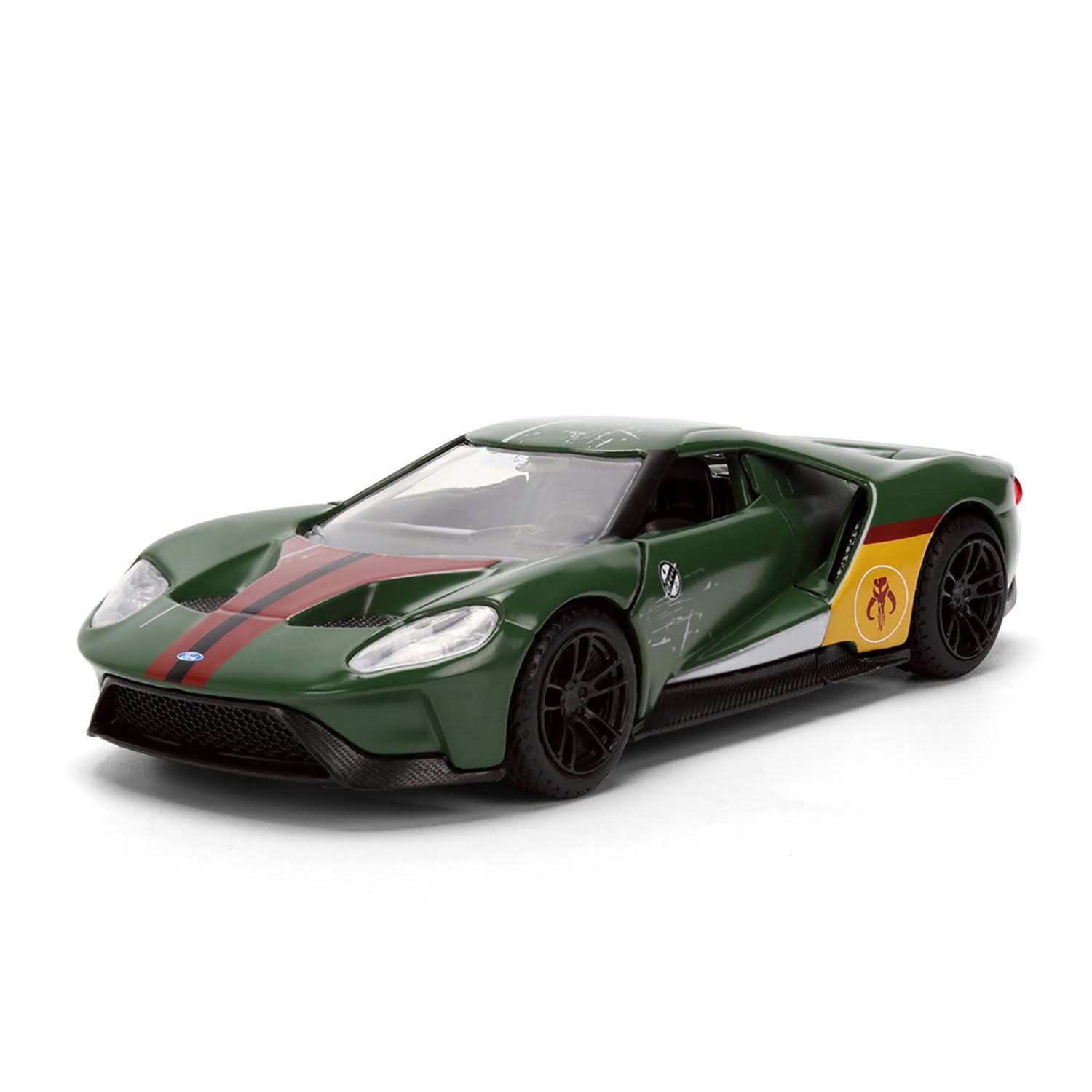 Jada Toys Star Wars Boba Fett 2017 Ford GT 1:32 Legetøjsbil 9336916314R00