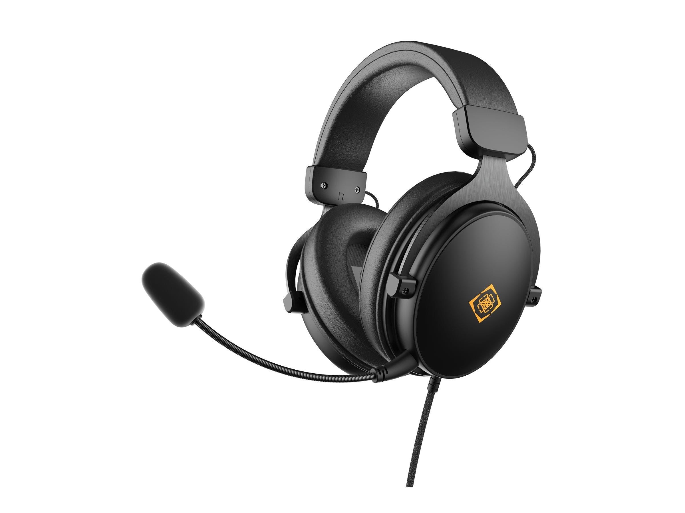 Deltaco GAMING DH320 Wired Gaming Headset Hovedtelefoner Og Headset Sort GAM-190