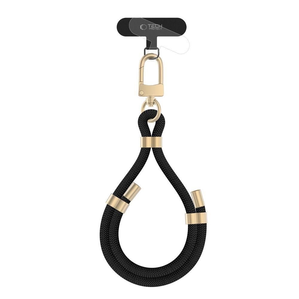 Tech-Protect C4S Rope Wrist Strap - Black Mobil Tilbehør 5906302312733