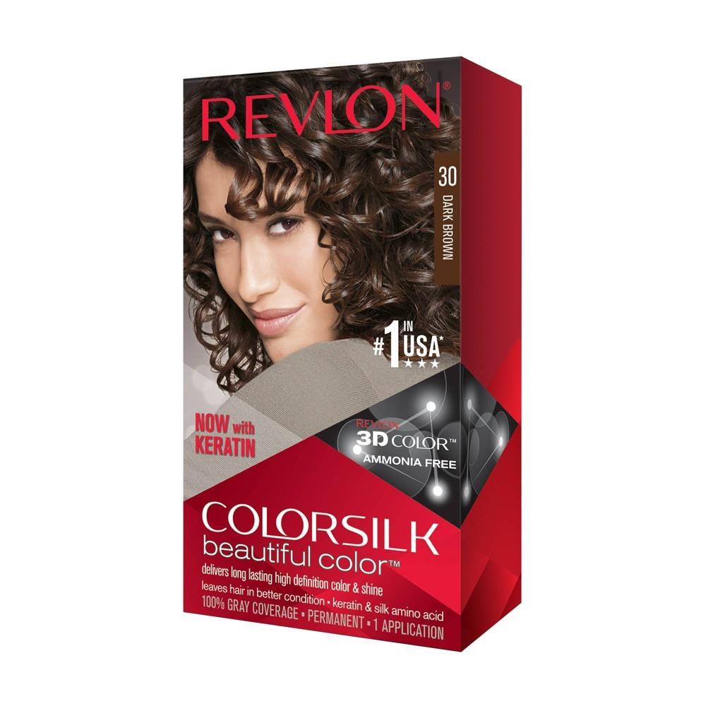 Revlon ColorSilk Beautiful Color 30 Dark Brown.- 130ml. Haarpleje 309978695301