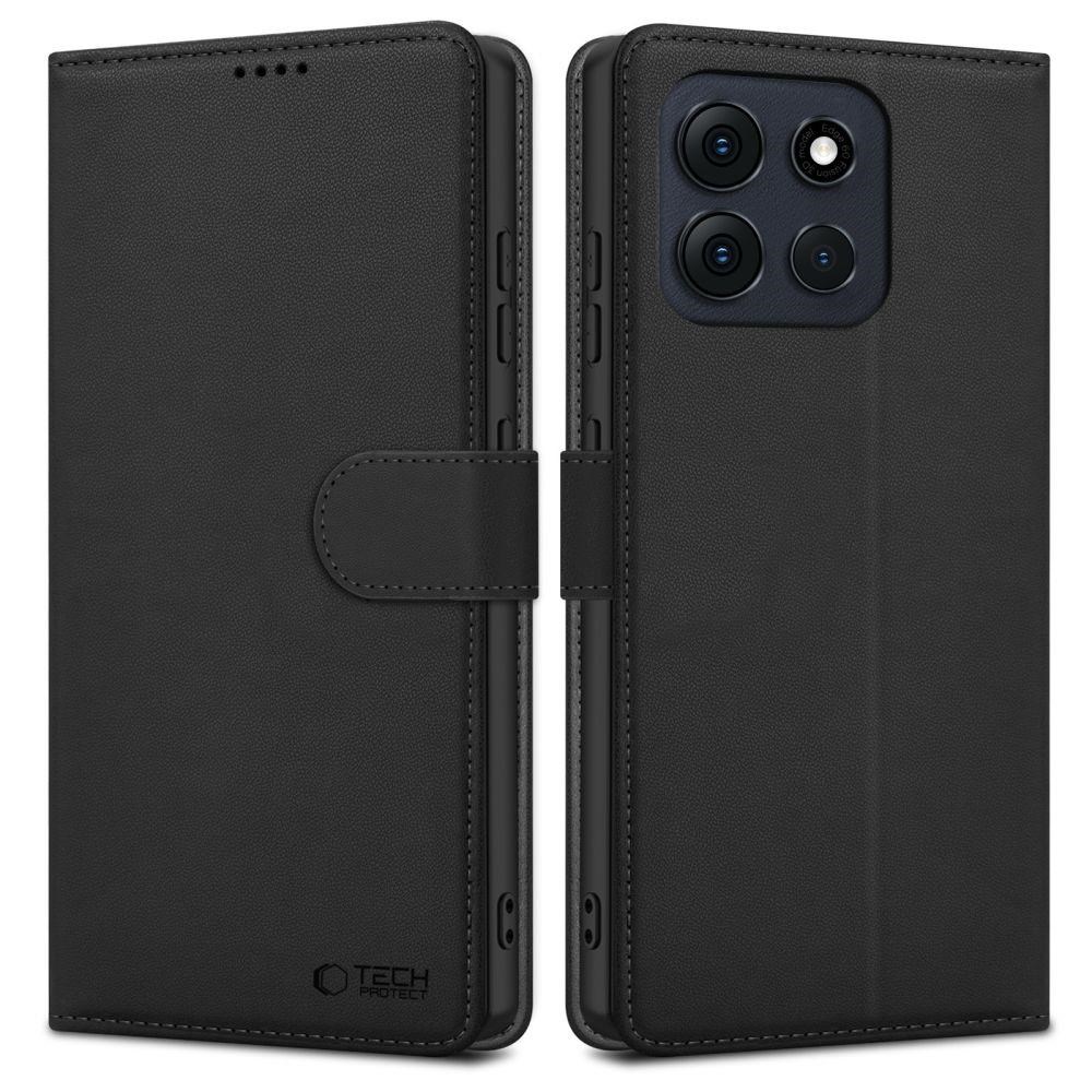 Tech-Protect Wallet Case for Motorola Moto G56 5G - Black Mobilcover 5906302318391