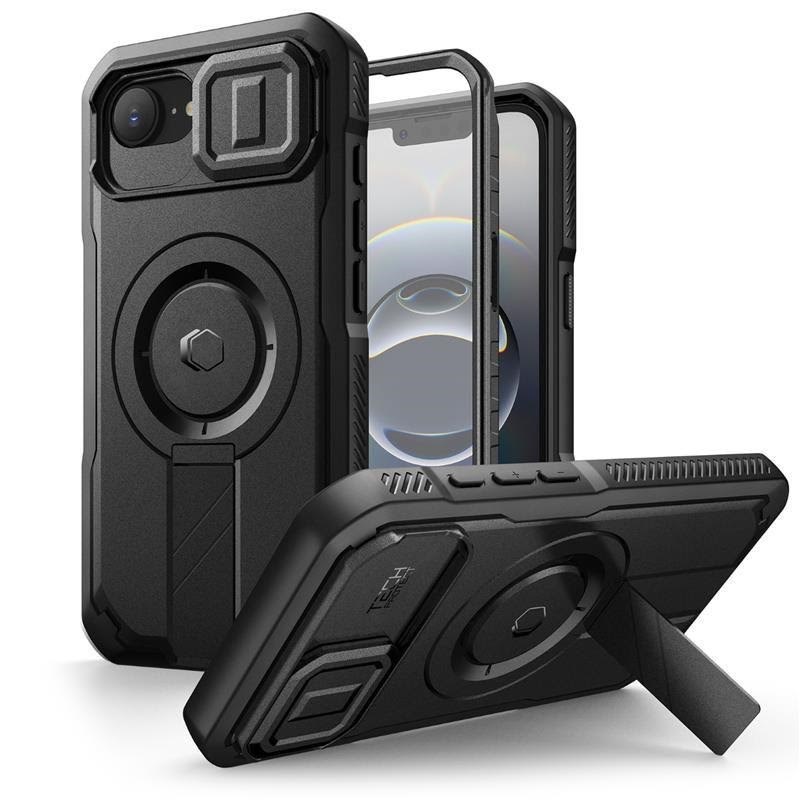 Tech-Protect Kevlar Magsafe Case for iPhone 16e / 17e - Black Mobilcover 5906302318513