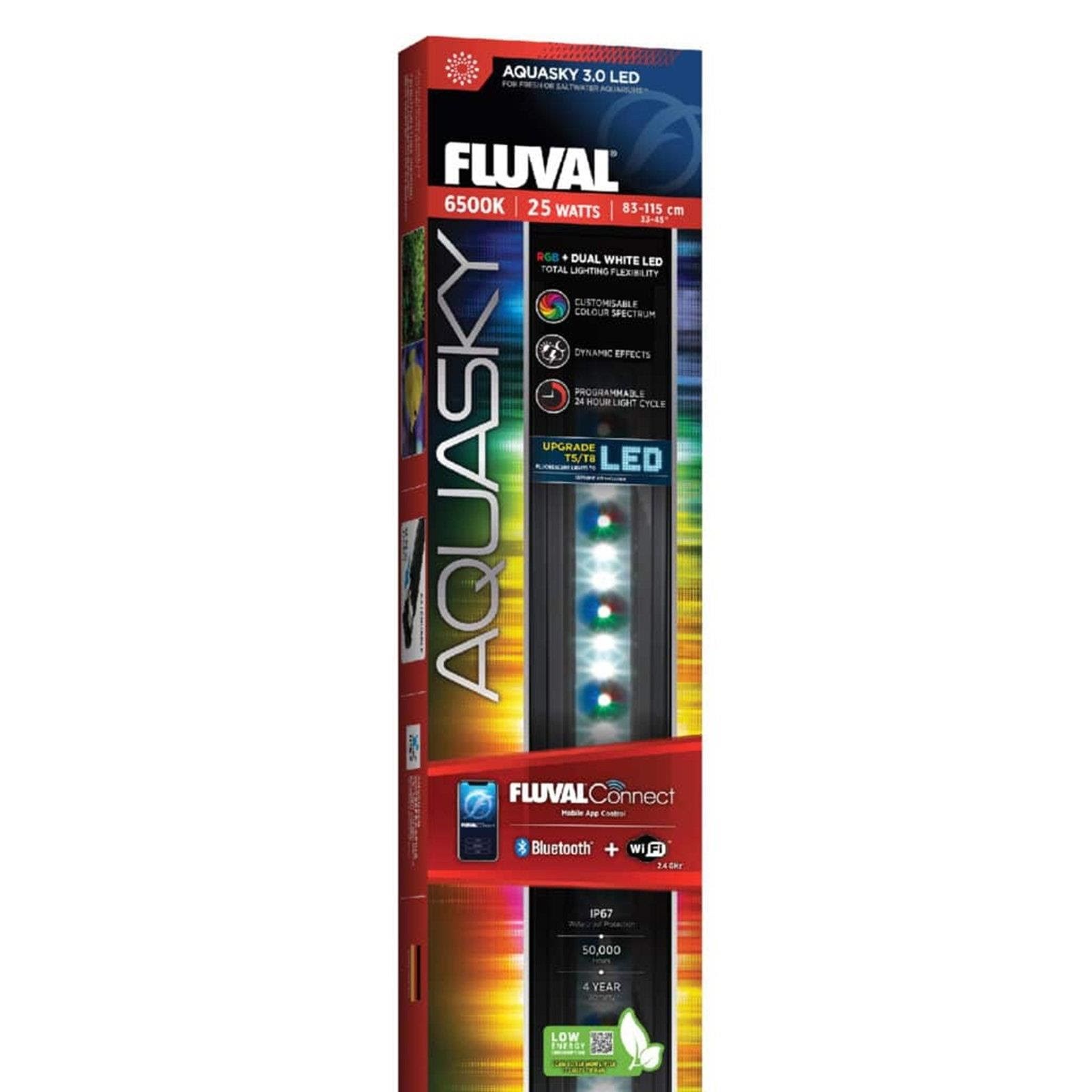 FLUVAL Aquasky 3.0 LED w/WiFi & BT, 25W, 83-115 cm Fisk 16653
