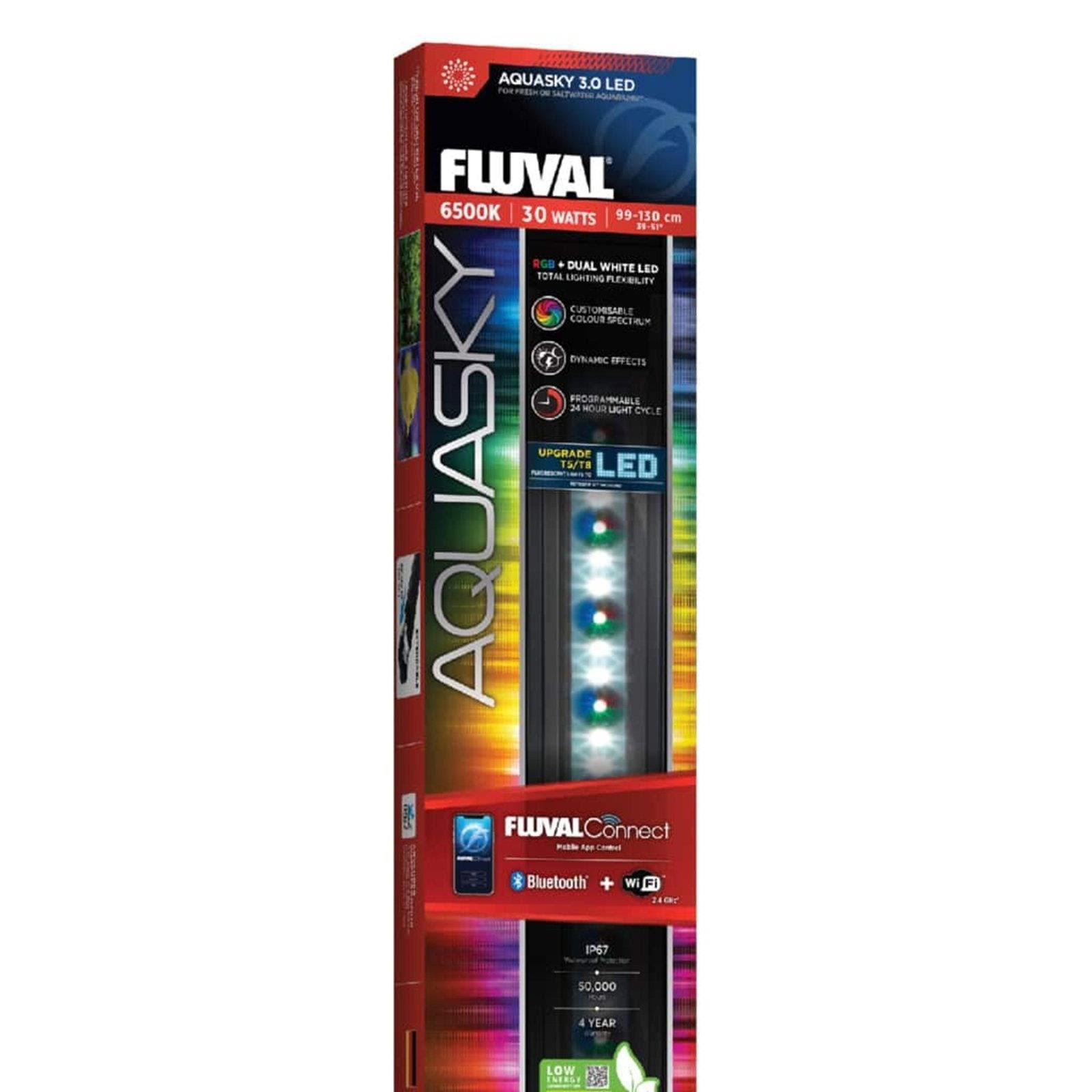 FLUVAL Aquasky 3.0 LED w/WiFi & BT, 30W, 99-130 cm Fisk 16655