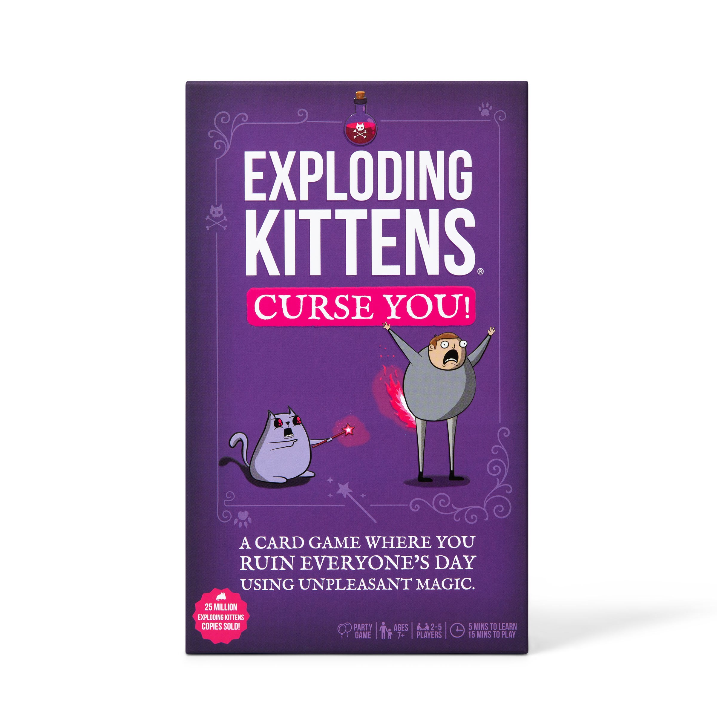 Exploding Kittens Curse You! Brætspil EKGMAGI4