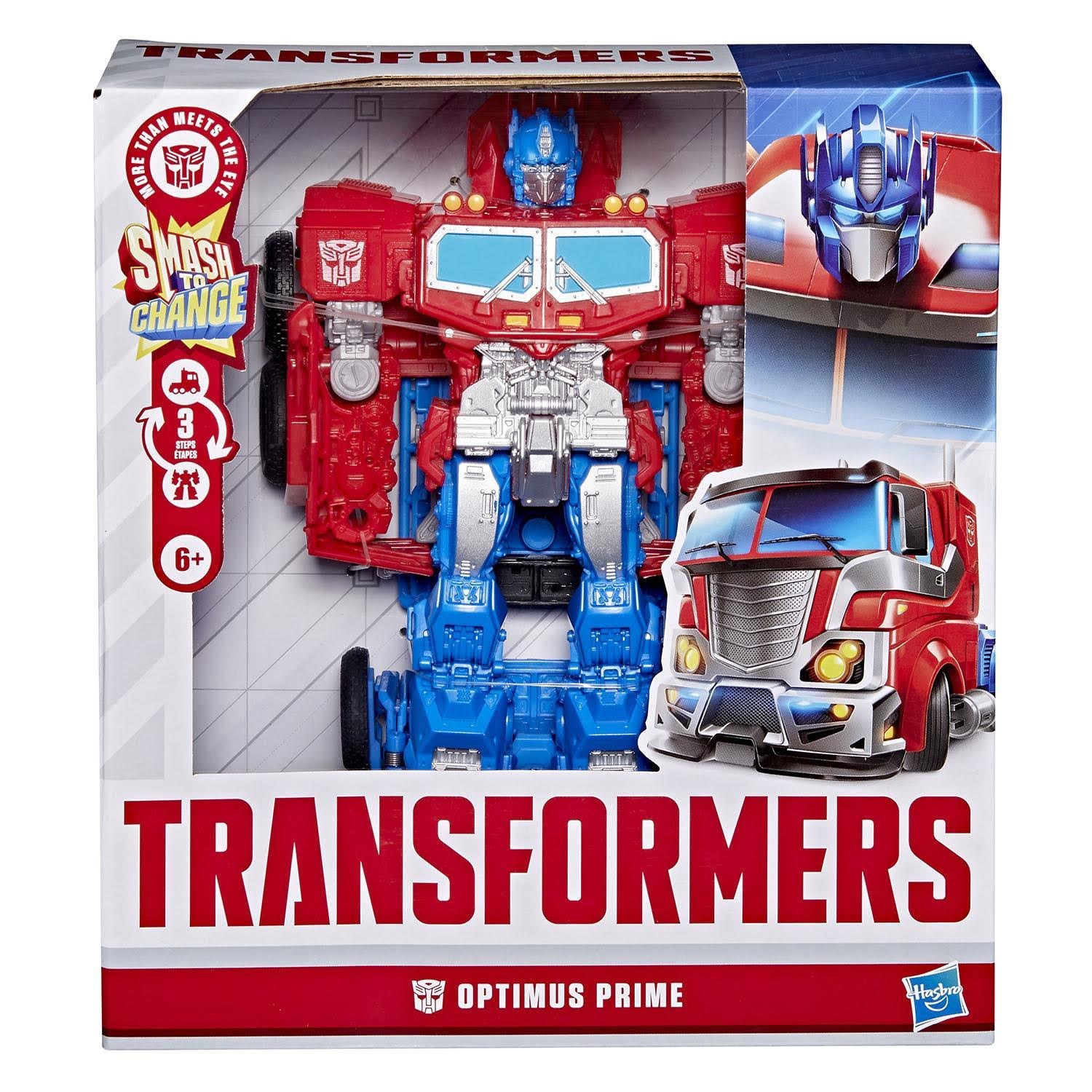 Transformers TRA Core 9in Smash changers Optimus Prime Figur G28165X00