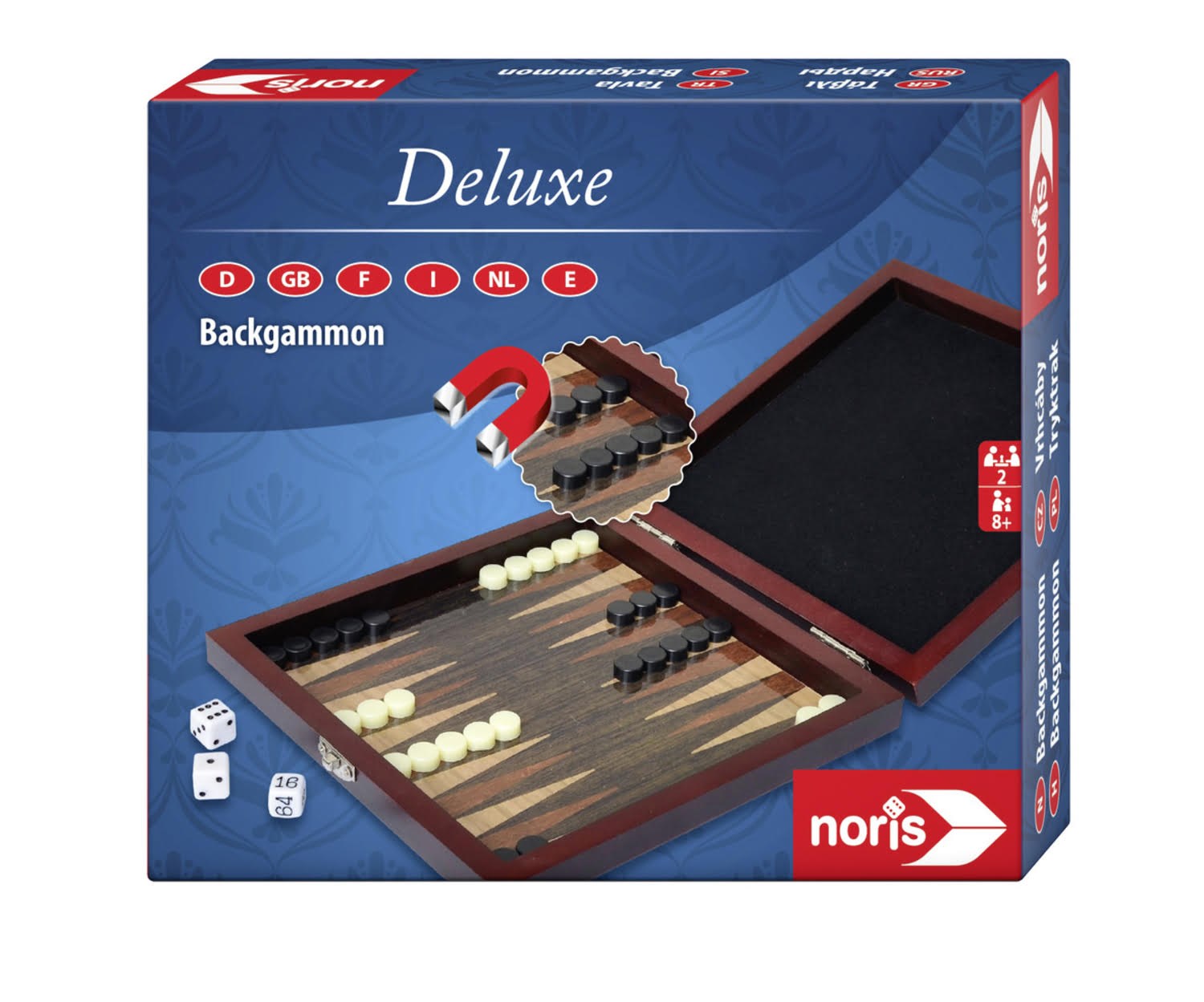 Noris DEvi LOVEuxe TravEvi LOVE Game Backgammon