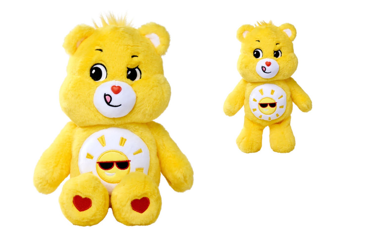 Simba Toys plush Care Bears - Funshine Bear 35cm Bamser 6305878009038