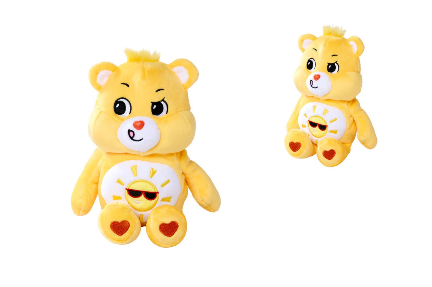 Simba Toys plush Care Bears - Funshine Bear 23cm Bamser 6305878016038