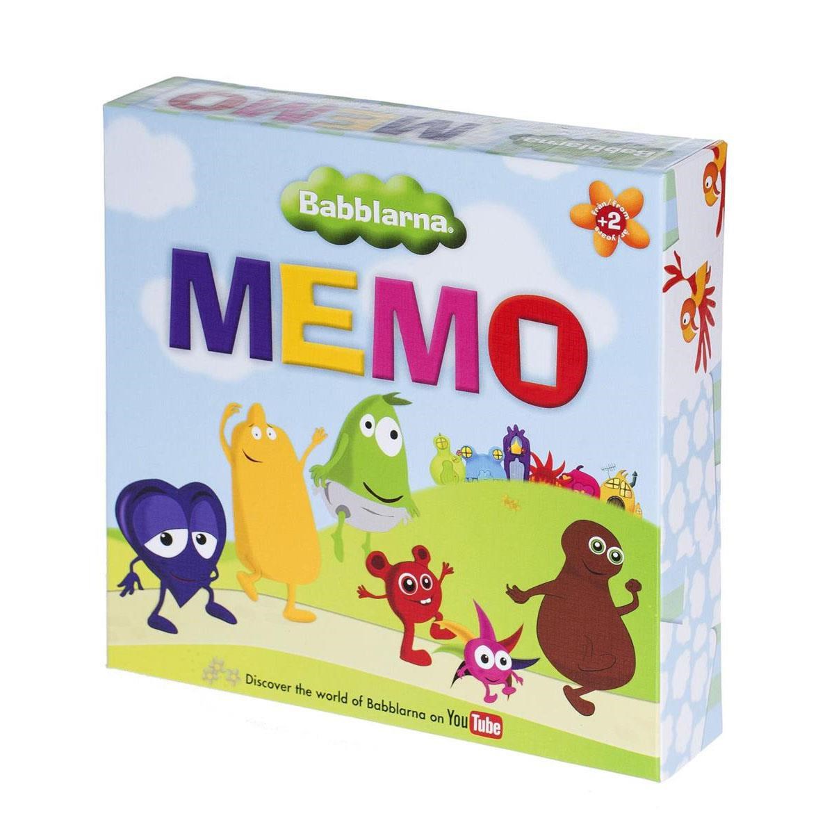 Babblarna - Memo Brætspil 12345