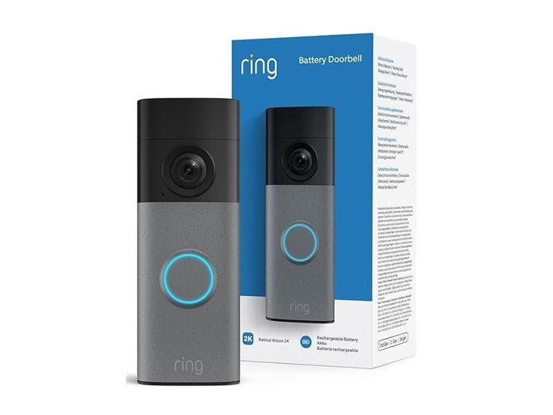 Ring Battery Video Doorbell - Retinal 2K - Specled Grey Smart Home B0FHJ91JY5