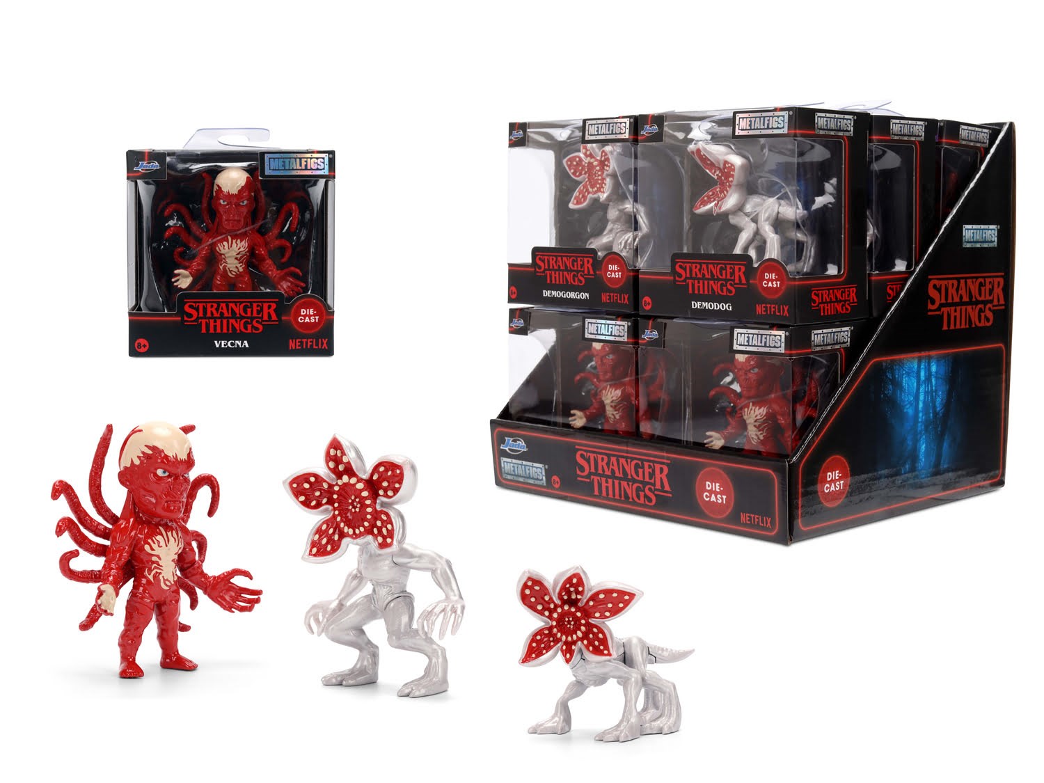Jada Toys - Stranger Things Figures 2.5" Wave 1 - Ass. Merchandise 9385328300W01