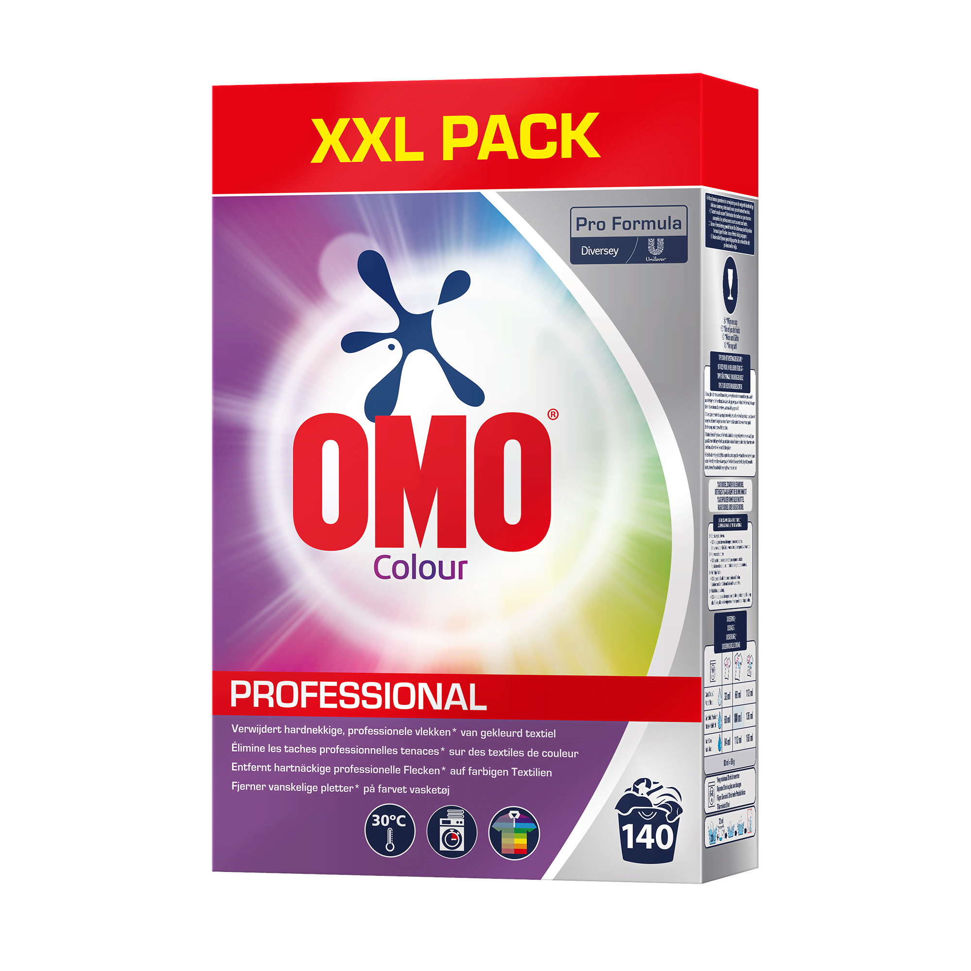 Omo Professional Colour Powder 7kg - 140 washes Rengøring 9299334