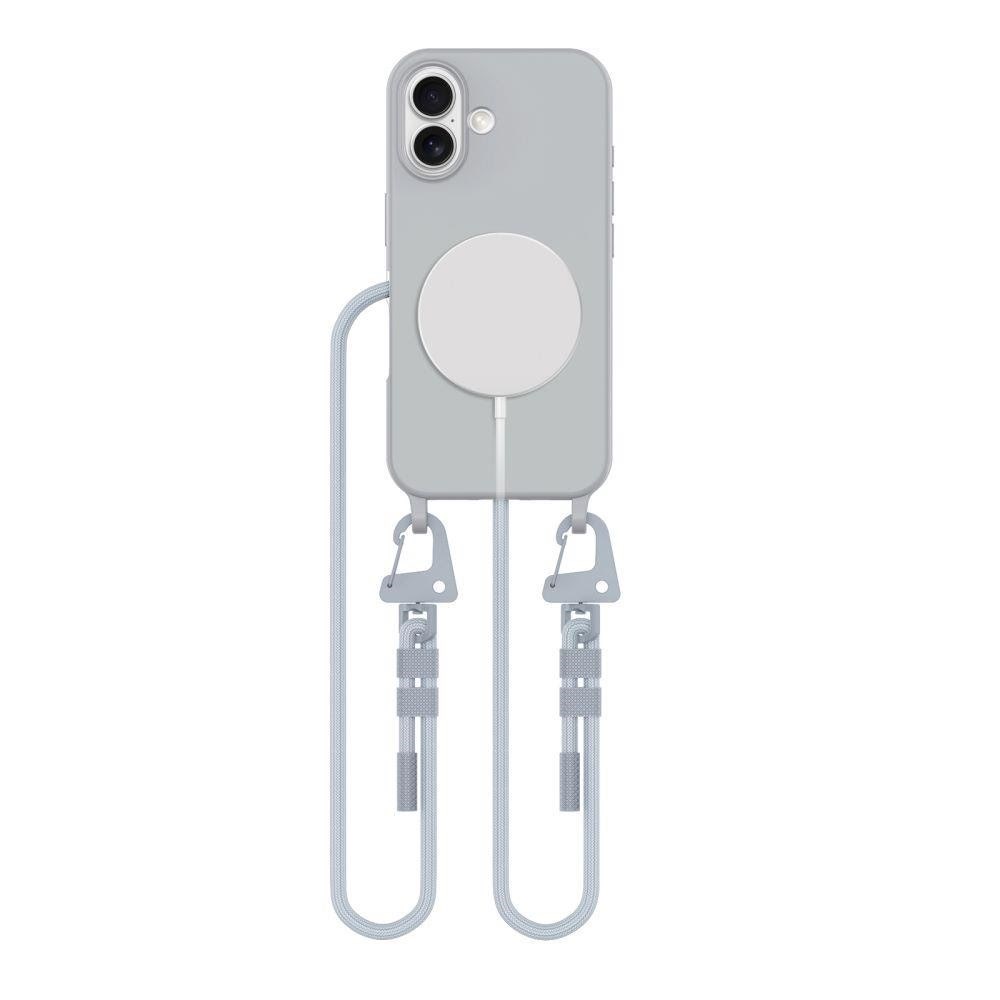 Tech-Protect MagNecklace MagSafe Case for iPhone 16 - Gray Mobilcover 5906302370320