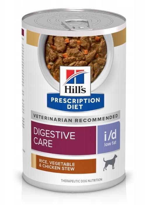 Hill's Prescription Diet Canine Digestive Care Low Fat i/d Stew - Wet dog food - 354 g Hundeudstyr 052742039879