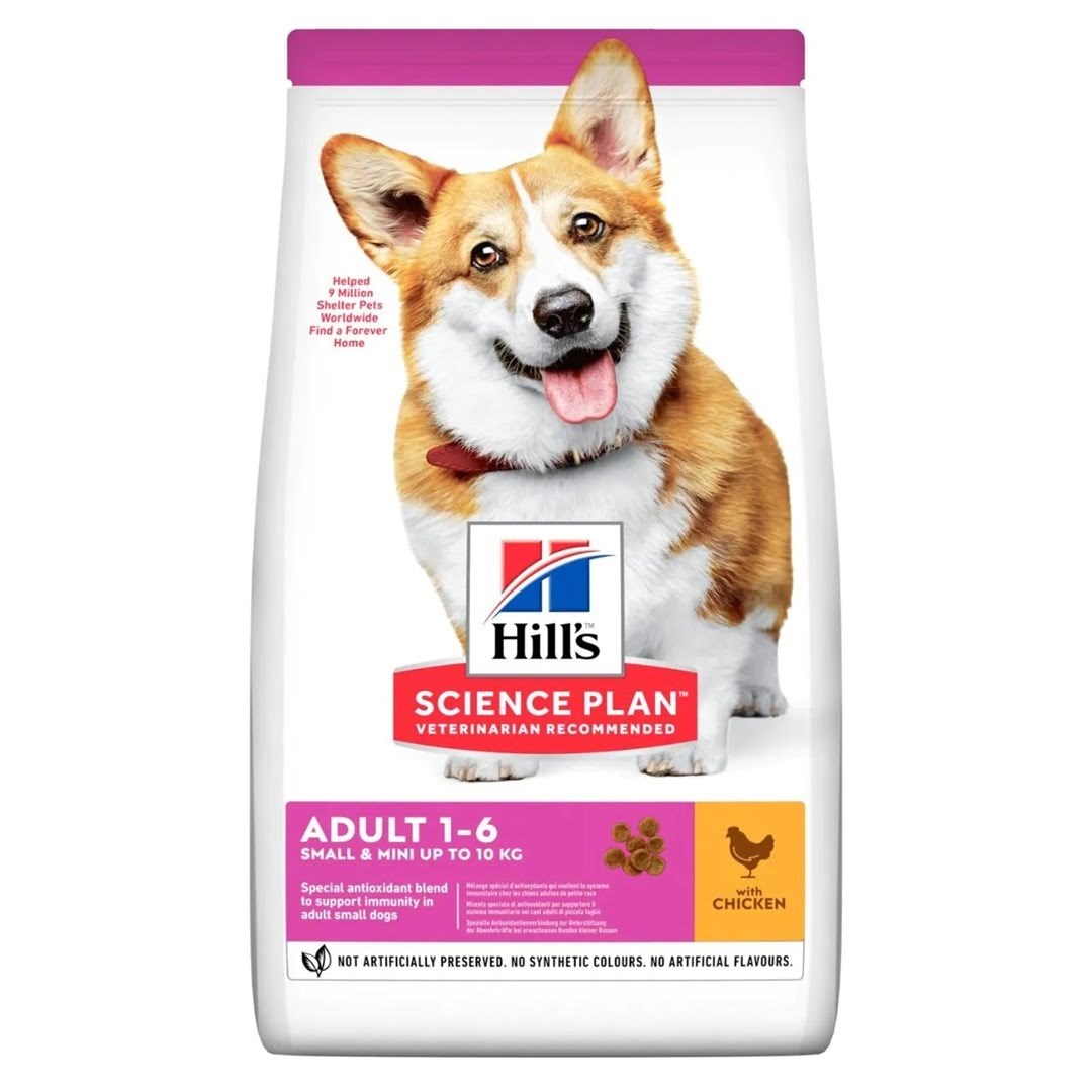 Hill's Science Plan Adult Small & Mini - dry dog food - 6kg Hundeudstyr 052742024769