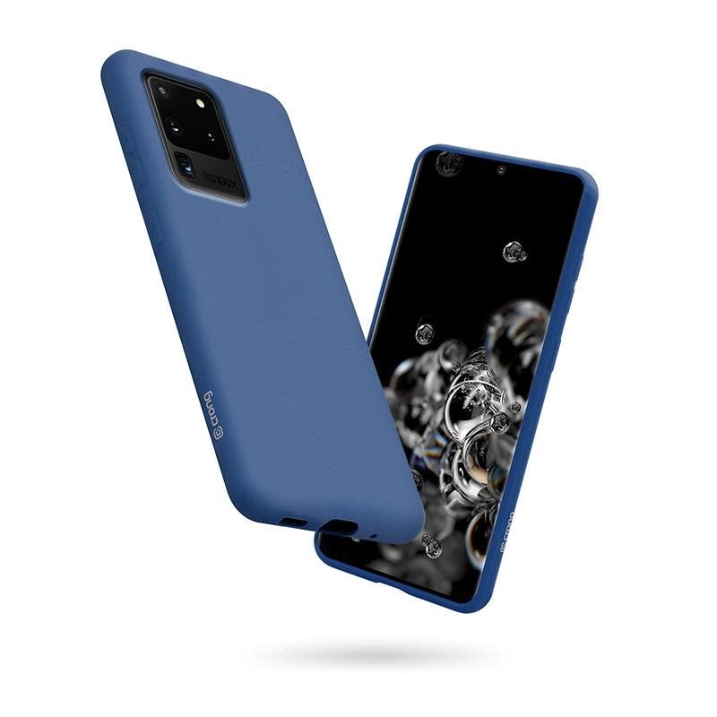 CRONG Color Cover - Samsung Galaxy S20 Ultra Case - Blue Mobilcover CRG-COLR-SGS20U-BLUE