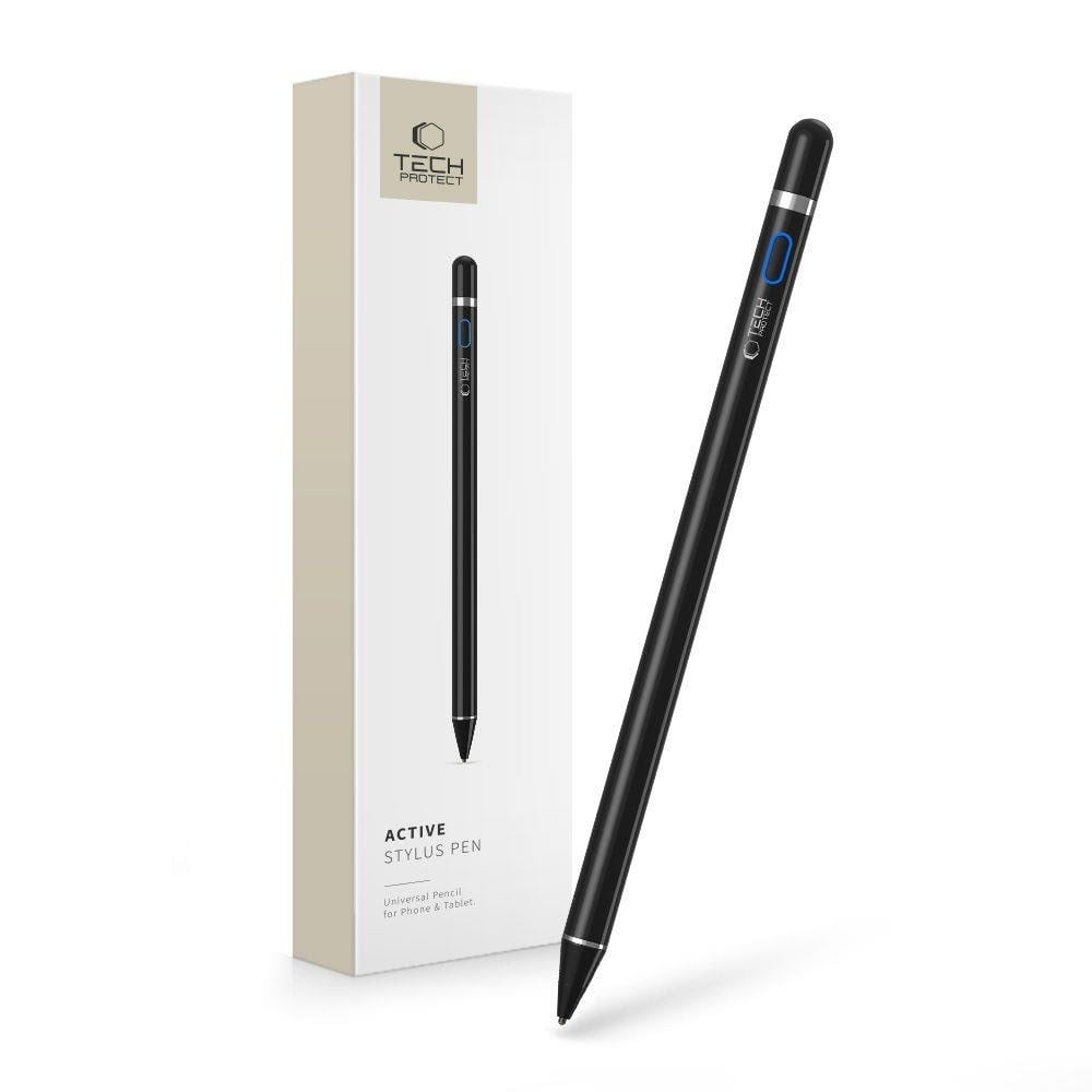 Tech-Protect Active Stylus Pen - Black Mobil Tilbehør 5906302370290
