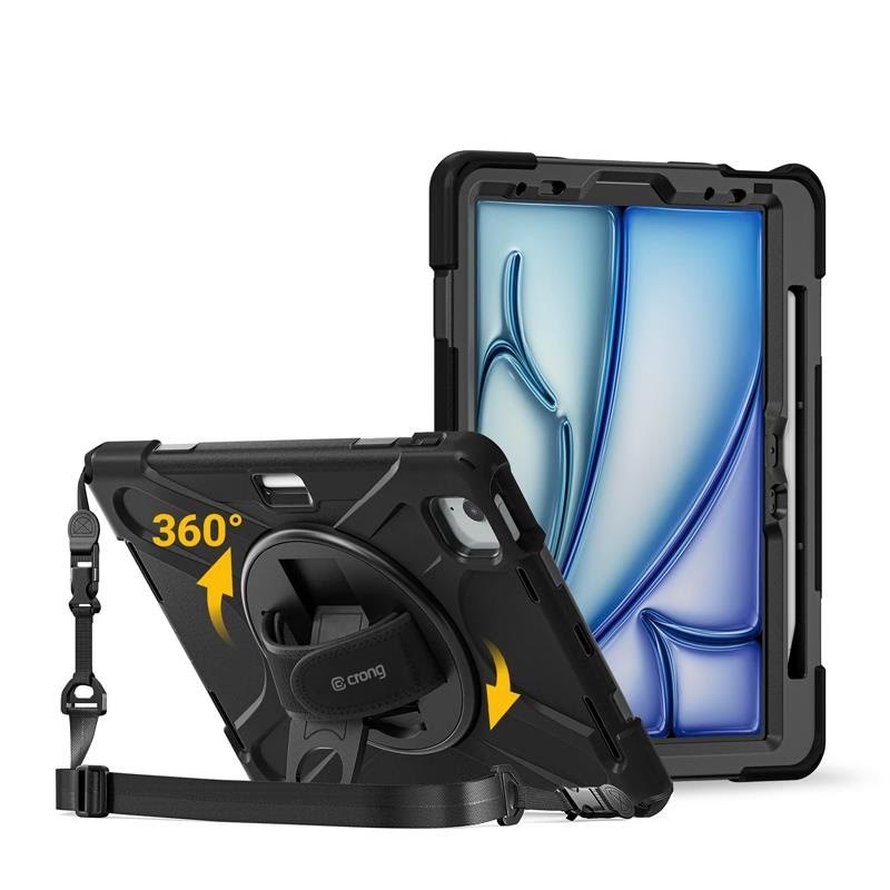 CRONG Defender Plus - Rugged Case for iPad Air 11” (2026 - 2024) / iPad Air 10.9” - 5th-4th gen.