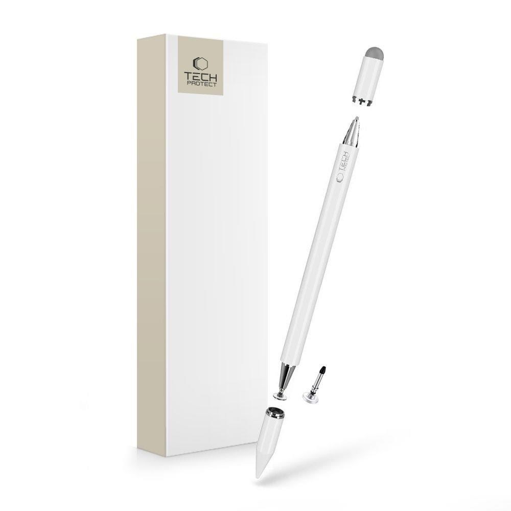 Tech-Protect USP200 3-TIP Stylus Passive Stylus - White Mobil Tilbehør 5906302370566