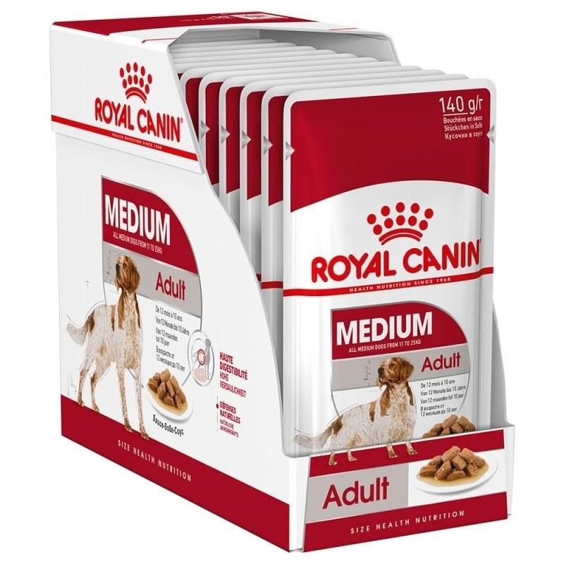Royal Canin SHN Medium Adult in sauce - wet food for adult dogs - 10x140g Hundeudstyr 9003579008362