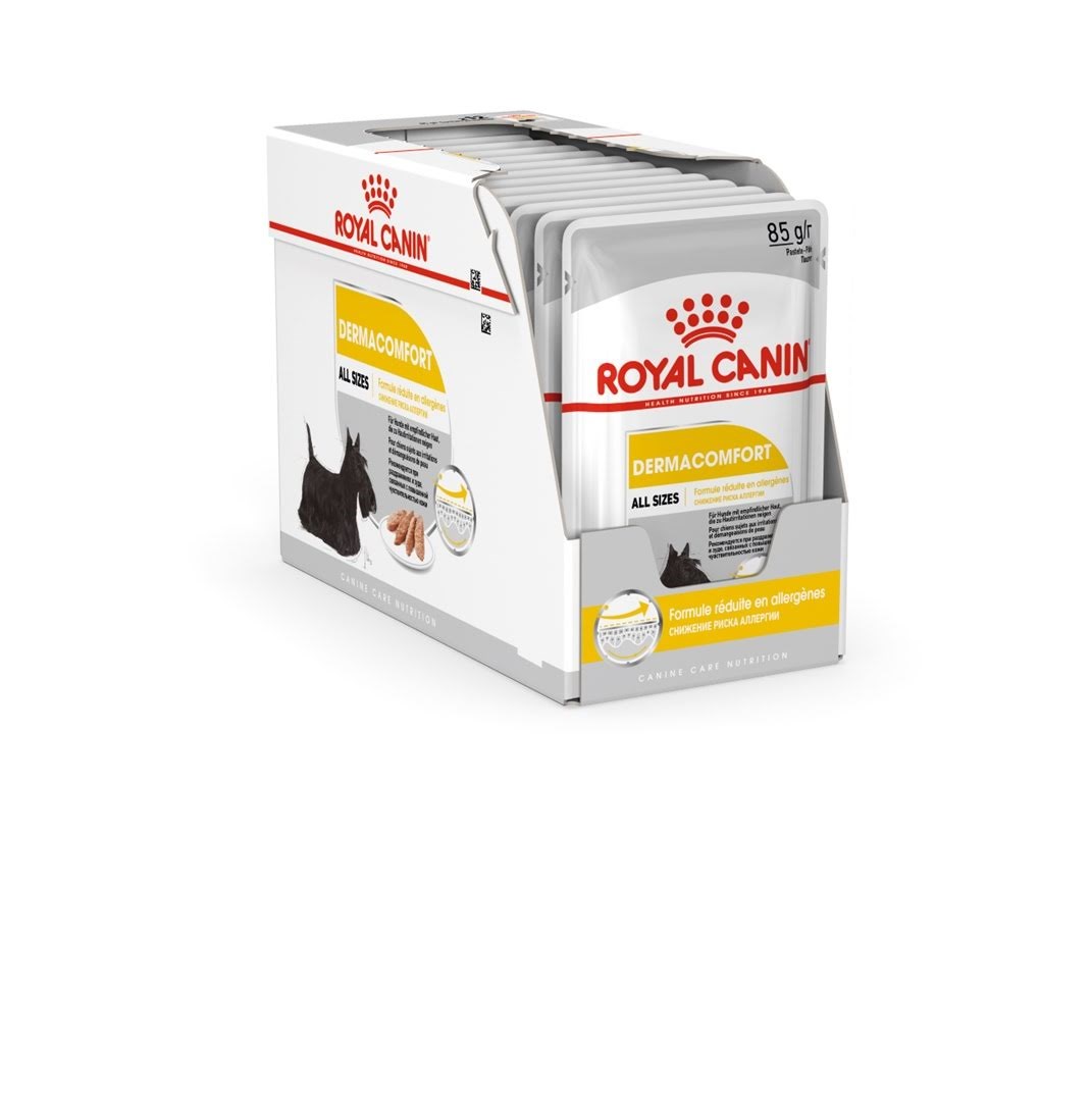 Royal Canin Dermacomfort - Wet dog food - 12 x 85 g Hundeudstyr 9003579008812