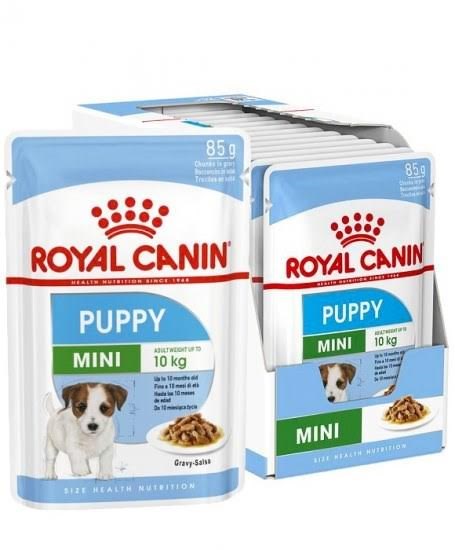 Royal Canin SHN Mini Puppy in sauce - wet puppy food - 12X85g Hundeudstyr 9003579008201