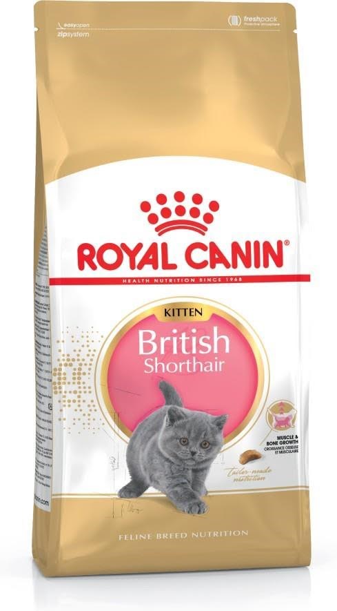 Royal Canin British Shorthair Kitten cats - Poultry, Rice, Vegetable - dry food - 2 kg