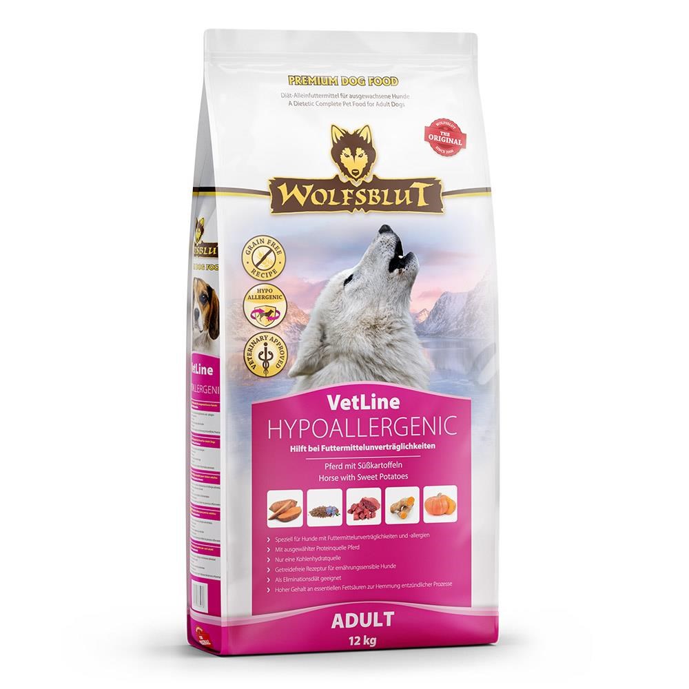 Wolfsblut VetLine Hypoallergenic Horse - dry dog food - 12kg Hundeudstyr 4260603786473