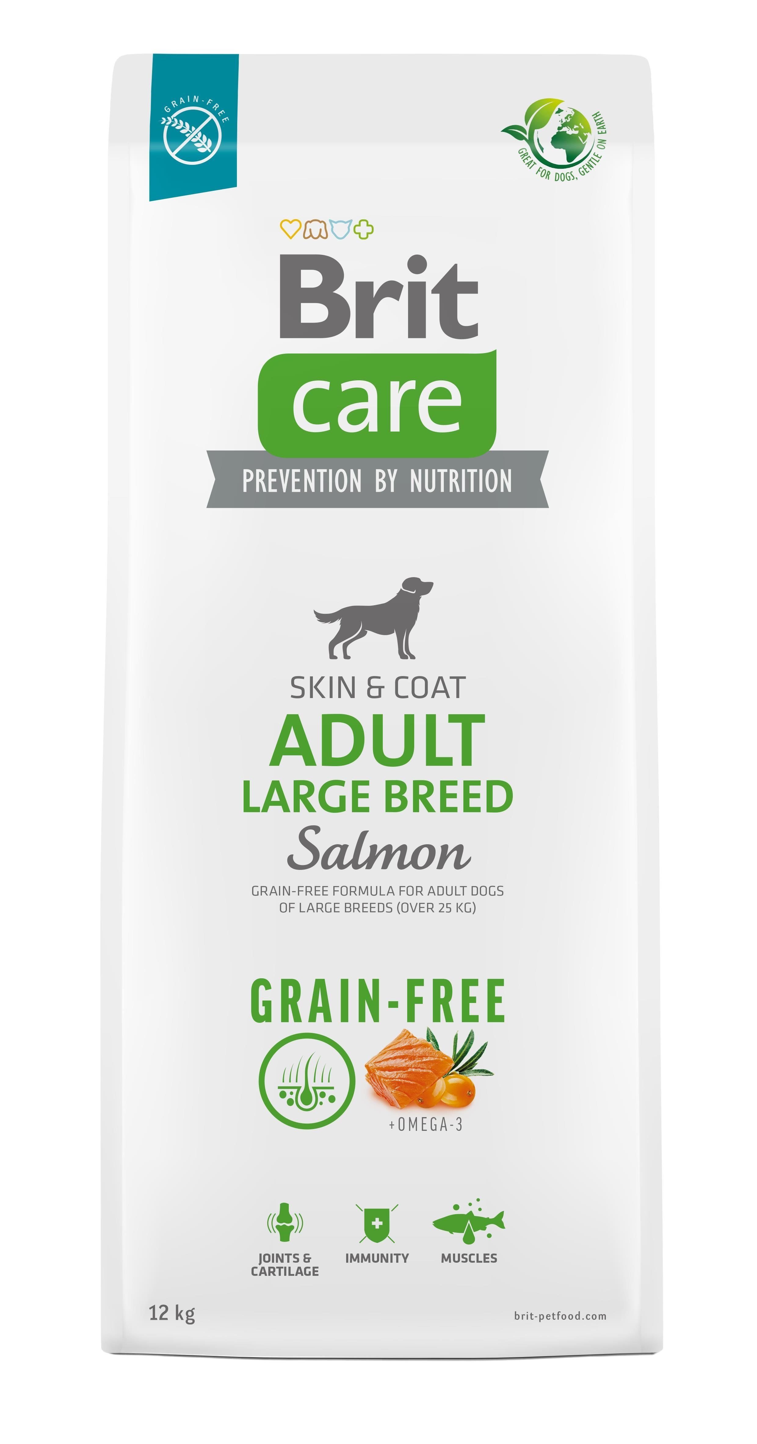 Brit Adult Large Breed Salmon - dry dog food - 12 kg Hundeudstyr 8595602558896