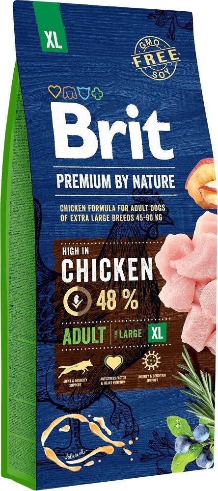 Brit Premium by Nature Adult XL 15kg Hundeudstyr 8595602526529