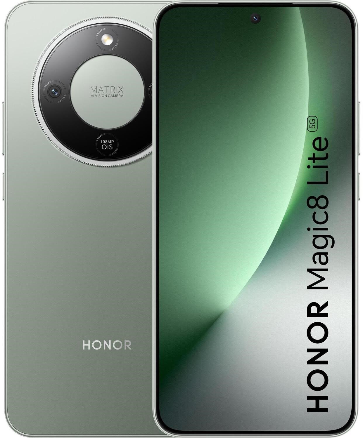 Honor Magic8 Lite 512GB/8GB - Forest Green Mobiltelefon Grøn 5109BYRC