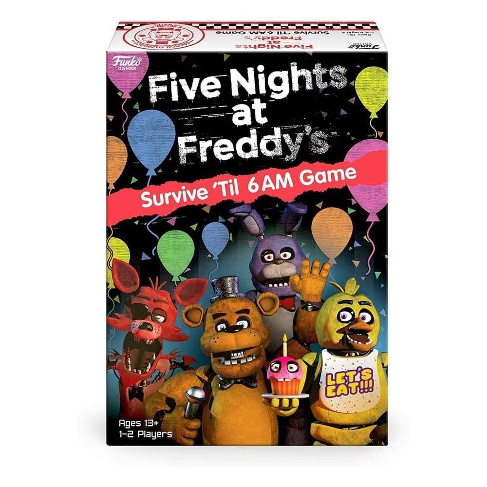 FNAF Five Nights at Freddy's - Board Game Survive ́Til 6AM Game (EN) Brætspil 589105