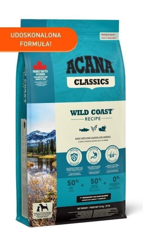 Acana Classics Wild Coast - dry dog food - 14.5 kg Hundeudstyr 064992562175