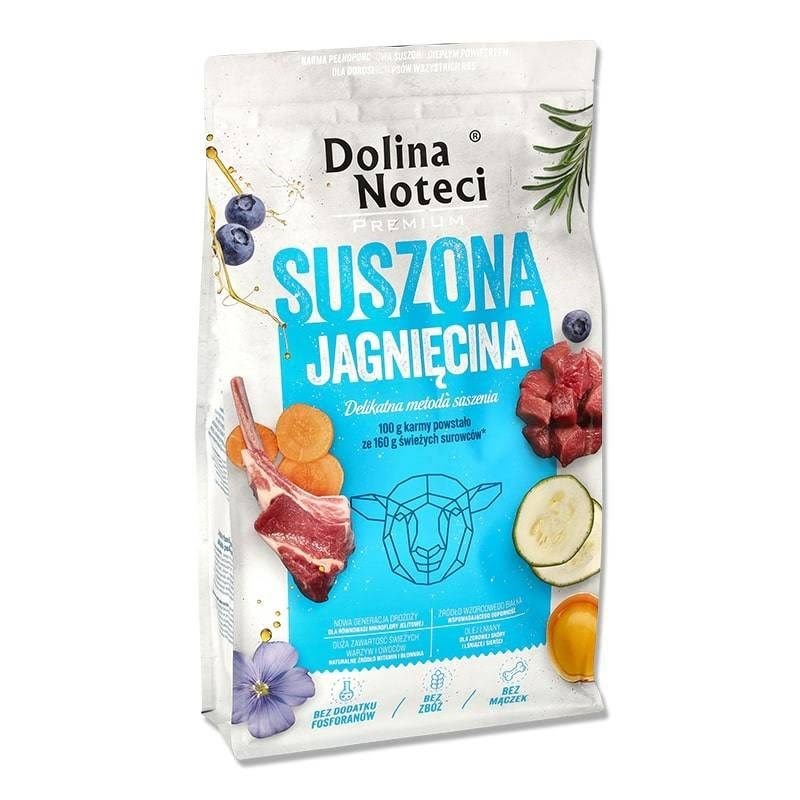 Dolina Noteci Premium lamb - dried dog food - 9 kg Hundeudstyr 5902921399476