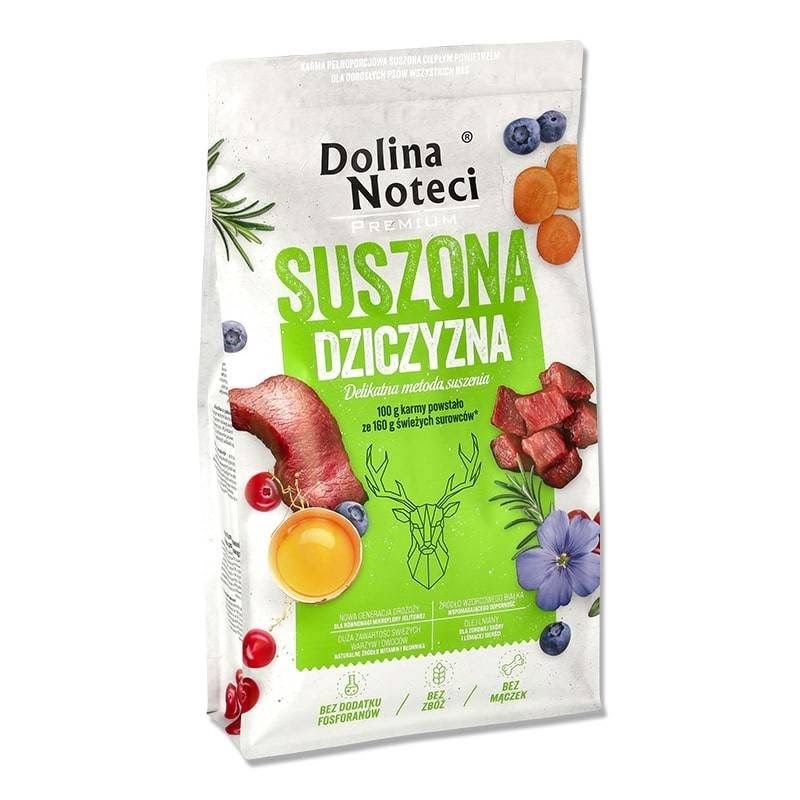 Dolina Noteci Premium Dried game - dried food for dogs - 9kg Hundeudstyr 5902921399452