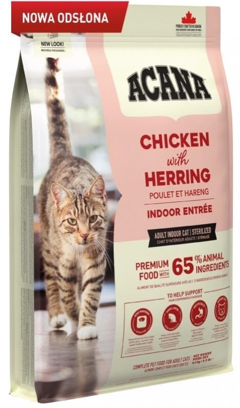 Acana Indoor Entrée 4.5 kg Katteudstyr 064992714512