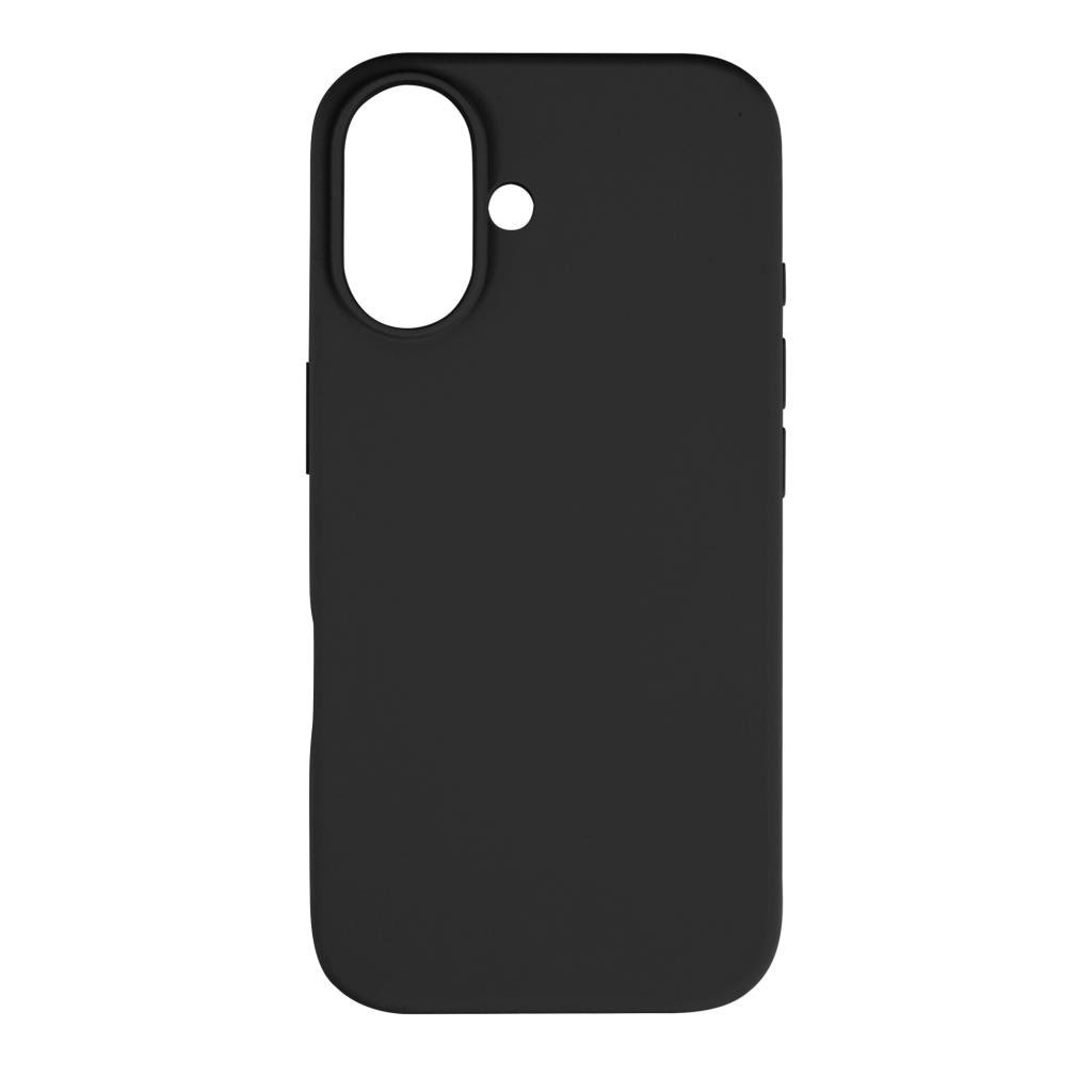 Pomologic CoverCase Silicone iPhone 16 Black W/Magsafe Mobilcover POM-IPCCS16MS-700