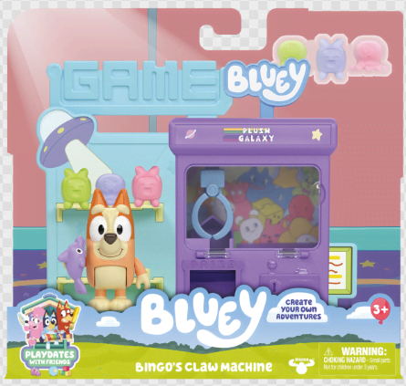 Bluey Claw Machine - Mini playset Legesæt 90534