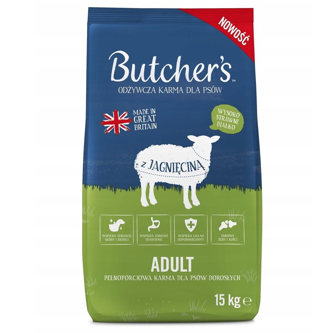 Butchers Original Lamb - dry dog food - 15kg Hundeudstyr 5011792010486