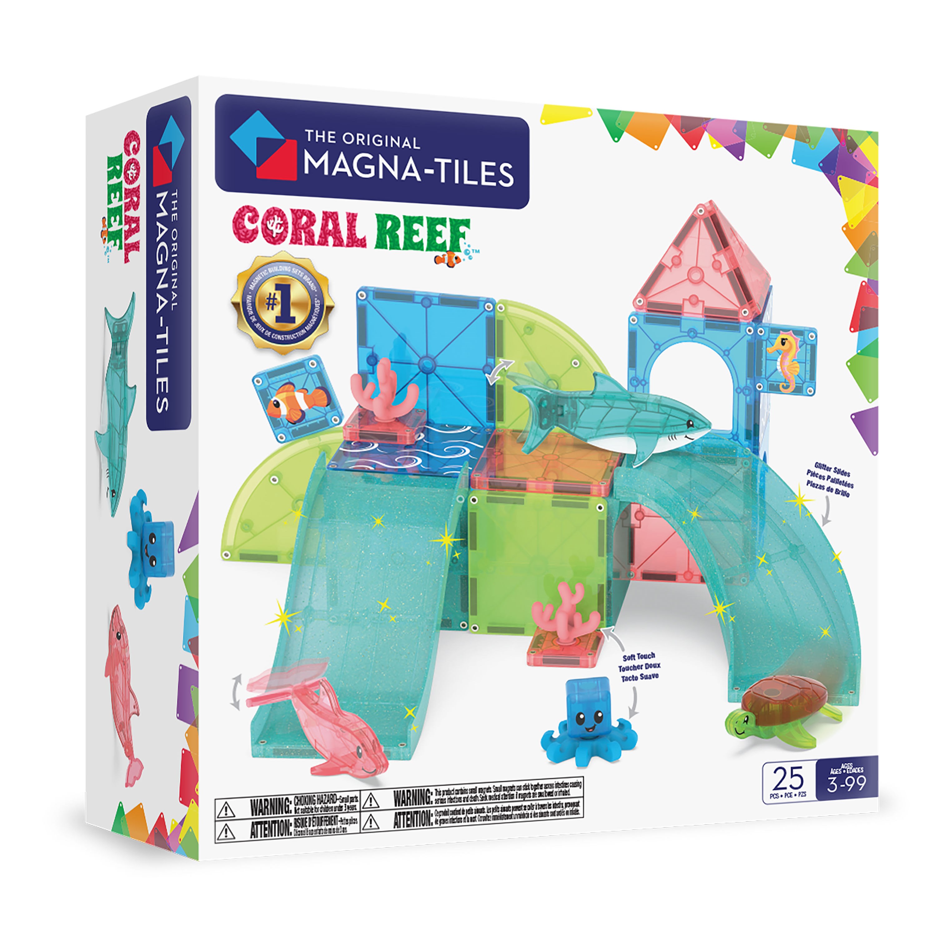 Magna-Tiles Coral Reef Konstruktionslegetøj 90483
