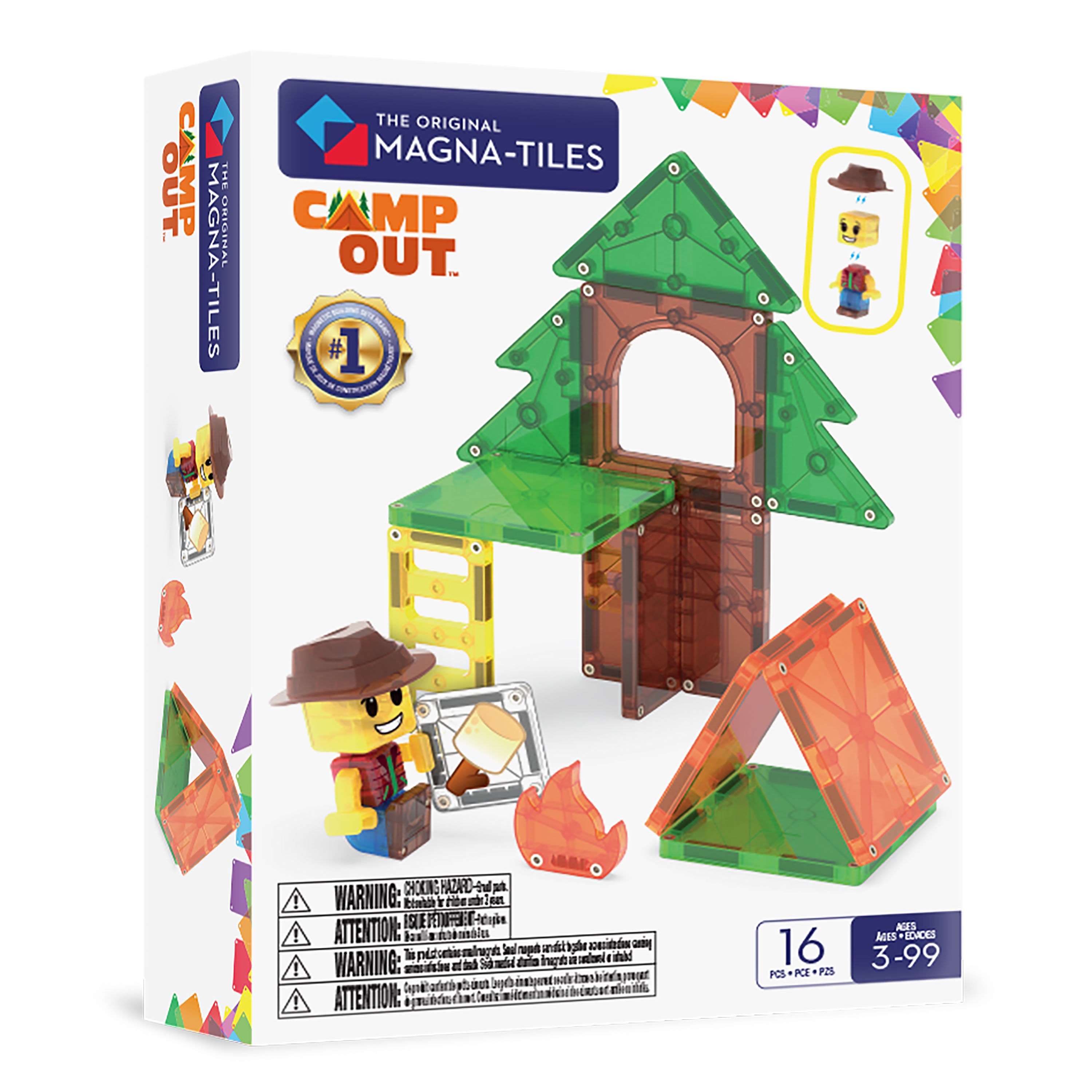 Magna-Tiles Camp Out Konstruktionslegetøj 90486