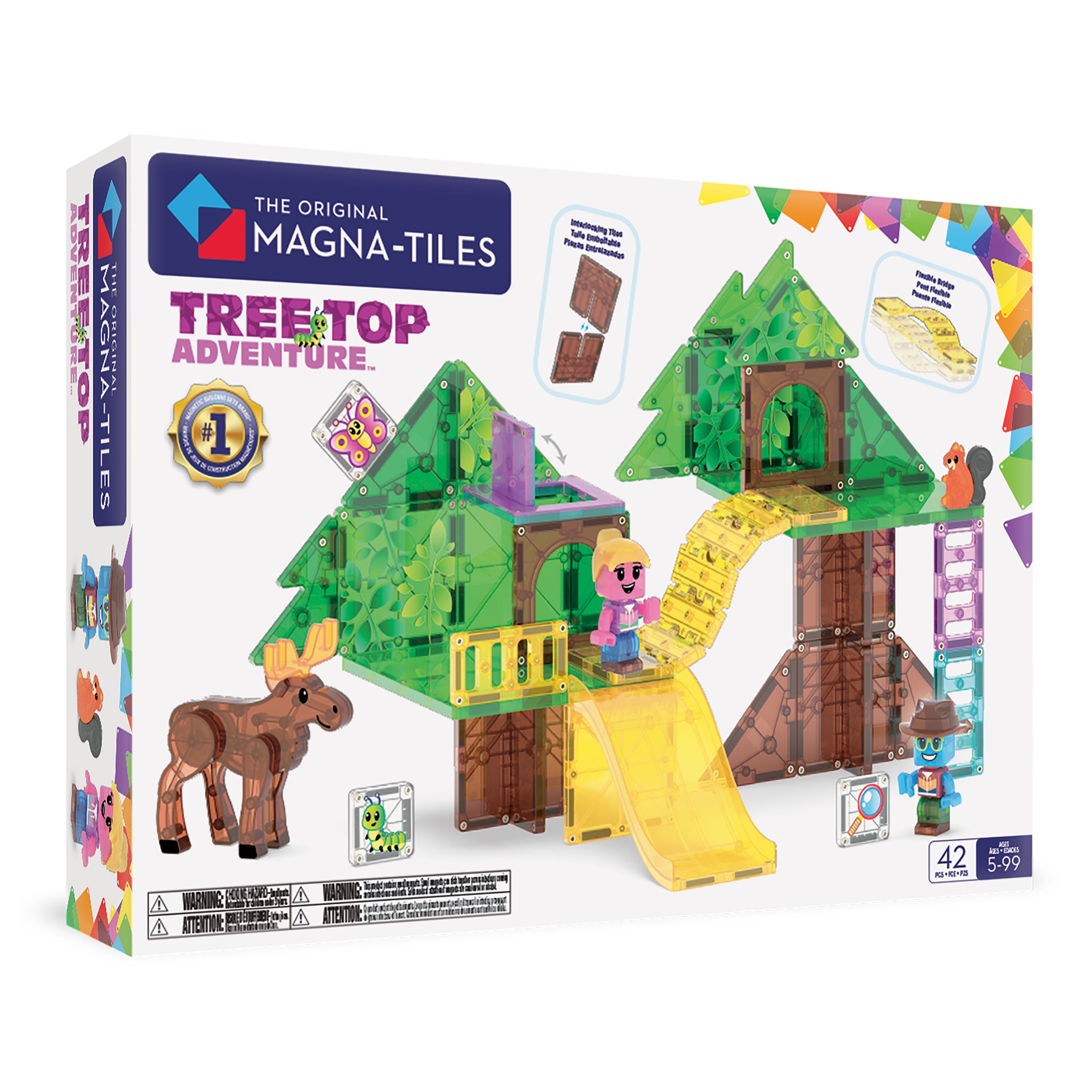 Magna-Tiles Tree Top Adventure Konstruktionslegetøj 90488
