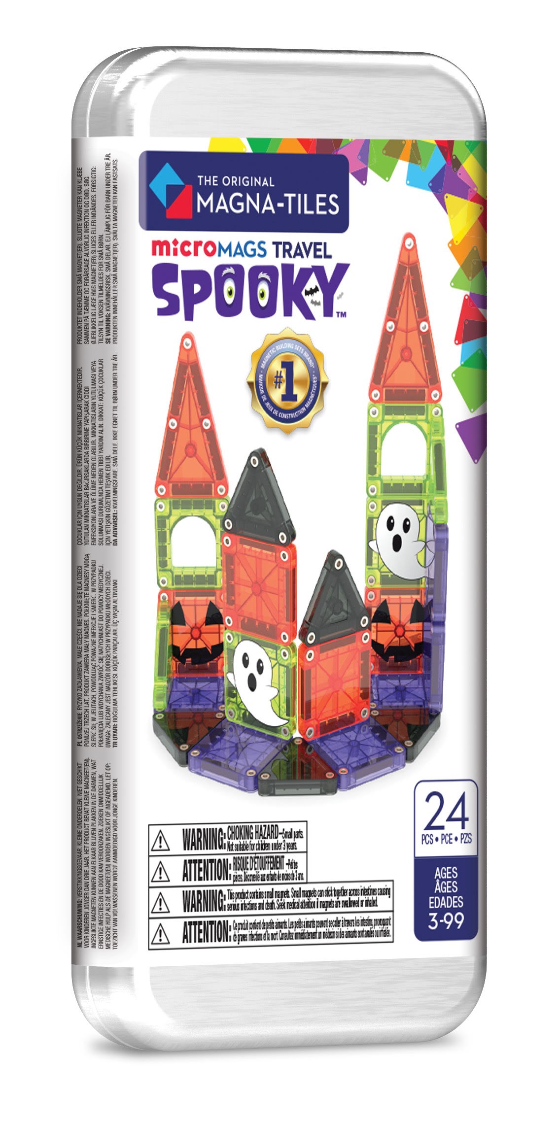 Magna-Tiles Travel Spooky Konstruktionslegetøj 90491