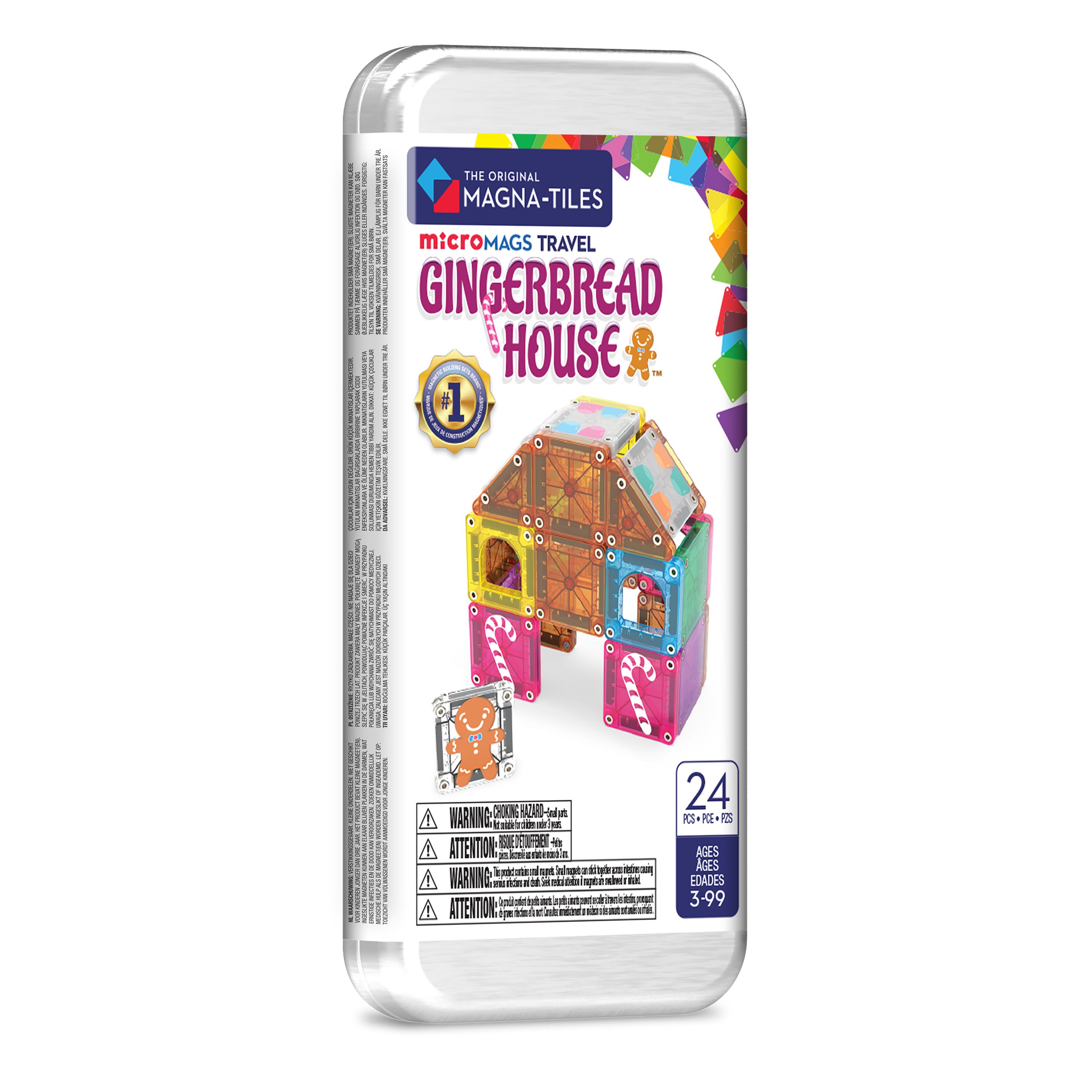 Magna-Tiles Travel Gingerbread House Konstruktionslegetøj 90492