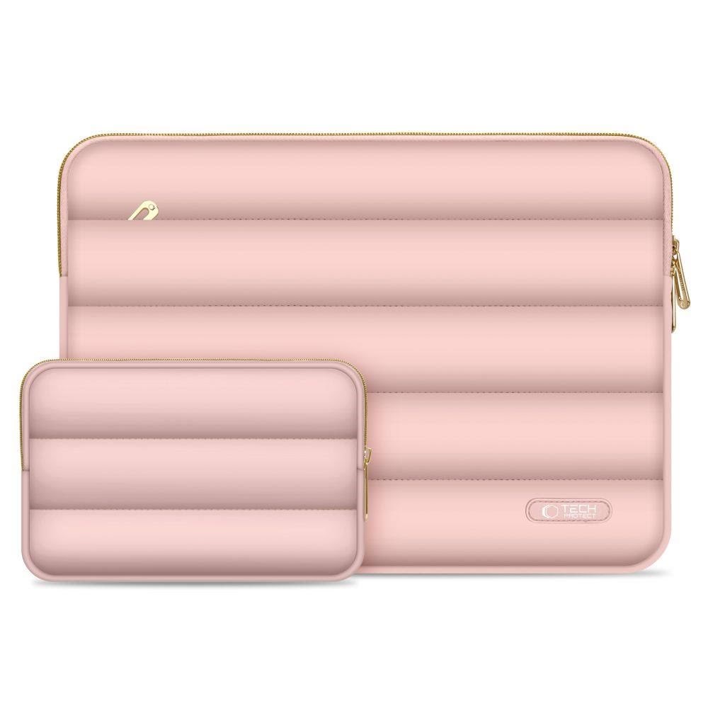 Tech-Protect Puffy Laptop Bag 13-14 - Pink Taske 5906302375240