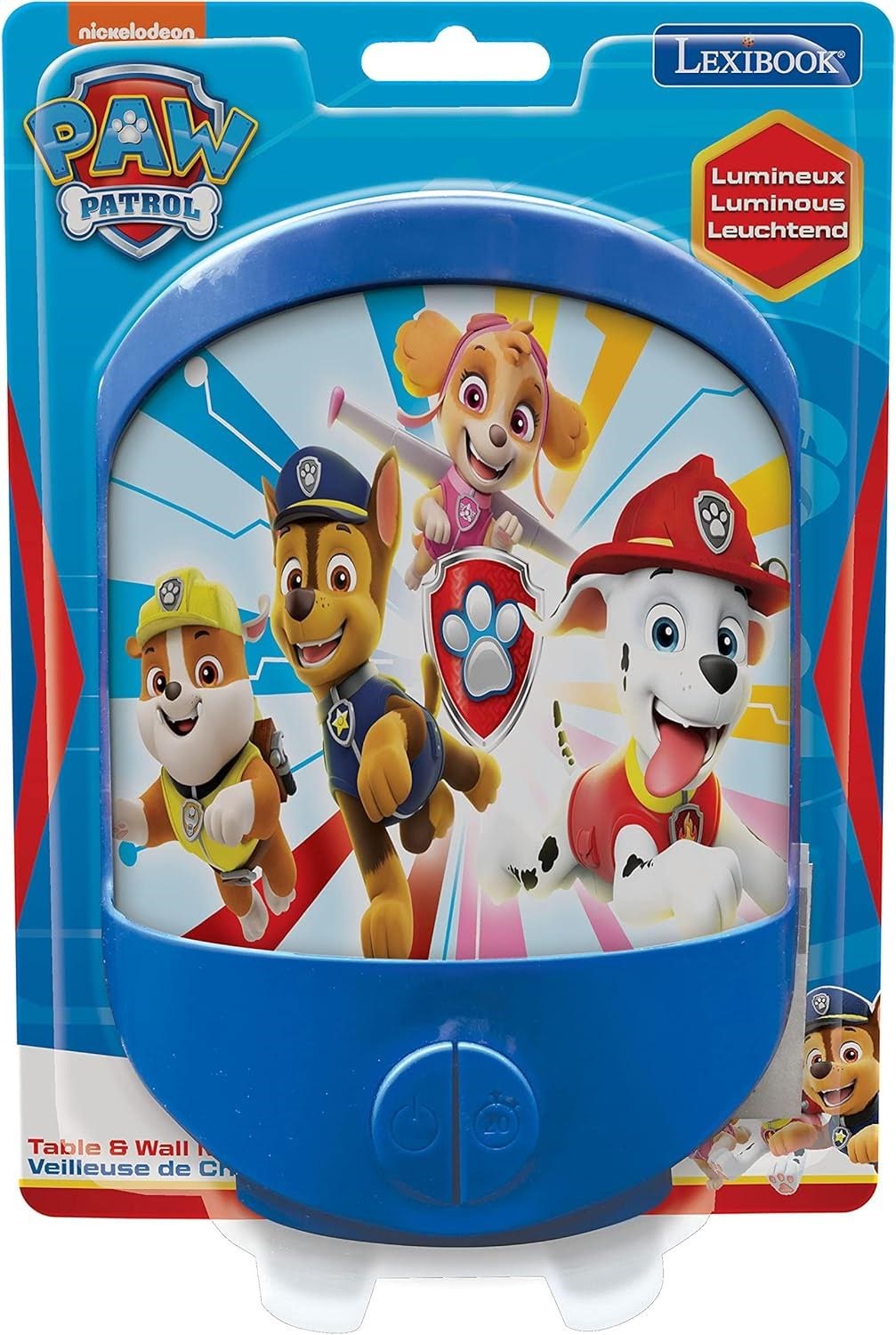 Paw Patrol Wall & Table Nightlight Børnelampe 10357