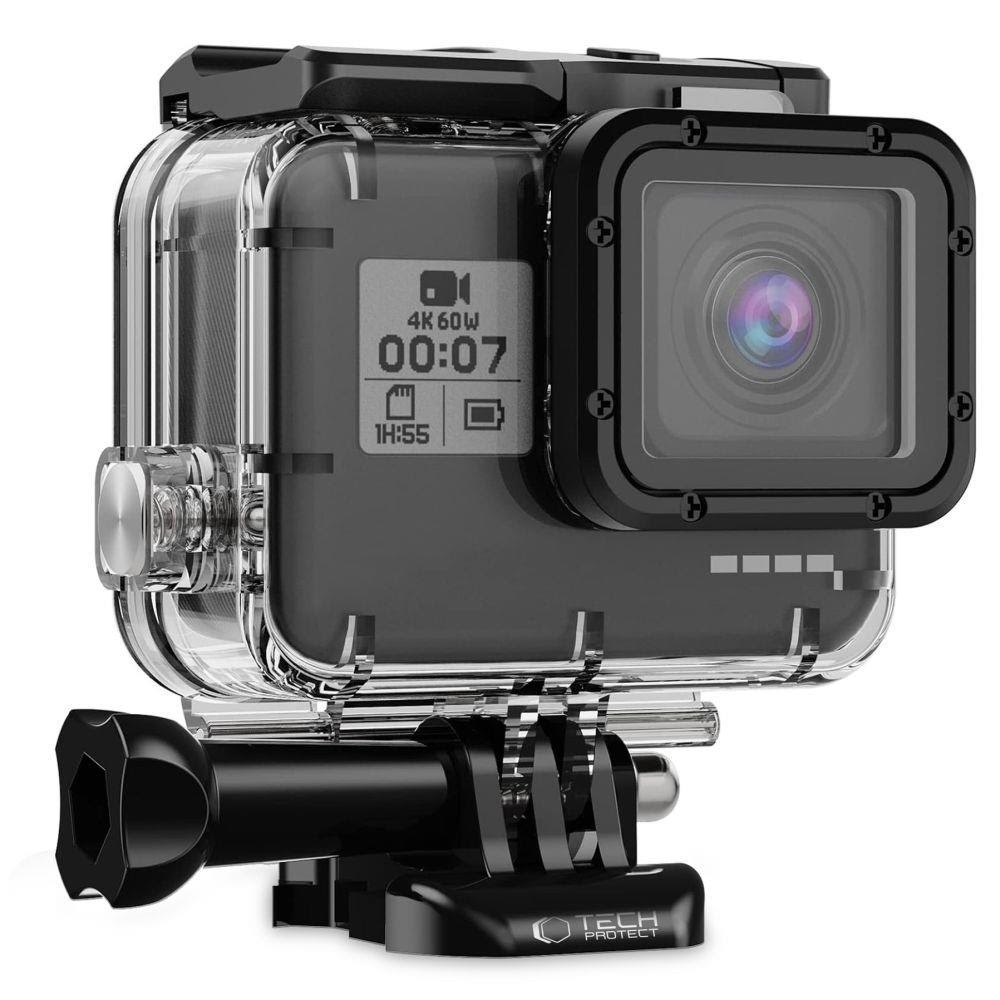 Tech-Protect GA200 Waterproof Case for GoPro Hero 5 / 6 / 7 - Transparent Gopro Tilbehør 5906302371778